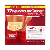 ThermaCare Lower Back & Hip HeatWraps, L/XL, 10 Count