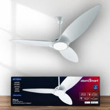 Atomi Smart Slique 60" Wi-Fi Outdoor Ceiling Fan with RGB Color-Changing LED Light