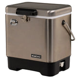 Igloo Legacy 20-Quart Stainless Steel Cooler, Ultratherm Insulated Ice Chest