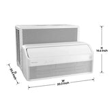 Hisense U UltraSlim 12,000 BTU Smart Inverter Window AC, AWL1225TW1W