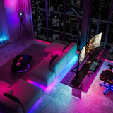 Govee Smart RGBIC Pro 49.2 ft LED Strip Lights – 64+ Scenes & Music Sync Modes