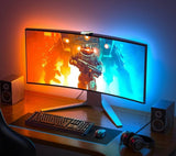 Govee DreamView G1S RGBIC Gaming Monitor Light Bar 24-34" Screen Color Match