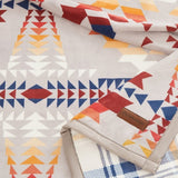 Pendleton Reversible Plush Throw, 600 GSM 50" x 70" Printed Patterns Throw