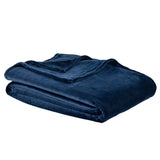 Berkshire Herringbone Plush VelvetLoft Blanket, 100% Recycled Polyester, 350 GSM