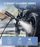 Fanttik K100 Foldable Pressure Washer, Flip Portable Cordless Electric Sprayer