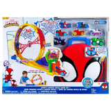Marvel Spidey and His Amazing Friends – 9-piece Bundle Features 28 " Racetrack