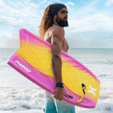 Hurley Phantom 42.5" Bodyboard 2-Pack with Leashes EPS Boogie Boards