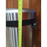 Simpli-Magic 80L 21 Gal Stainless Steel Trash Can, Open Top Commercial Waste Bin