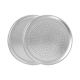 Nordic Ware 16" Aluminum Pizza Pan Set, 2-Pack Perforated & Smooth Pizza Pans