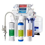 iSpring 6-Stage Alkaline Reverse Osmosis Water Filtration System with Faucet