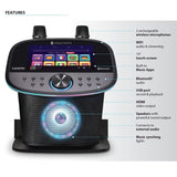 Singing Machine Pulse Premium Wi-Fi Karaoke System with Touchscreen & Microphone