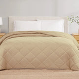 Pem America Cooling Blanket - Reversible Nylon Spandex 92" x 98" Soft Quilt