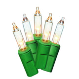 Holiday Time 21 Ft 100-Count Incandescent Mini Christmas String Lights, 2 Pack