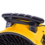 DeWalt DXF1616 16" 3-Speed Benchtop & Hanging Drum Fan, 4,000 CFM with 360° Tilt