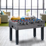 KETTLER Tournament Indoor Foosball Table – Glass Playfield, Telescopic Rods