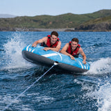 HO Sports Frenzy 2-Person Towable Tube – Softshell D-Shaped Deck Tube