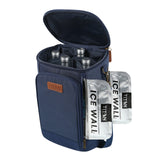 Titan 18 Cans Insulated Bottle Tote with Ice Walls & Dividers