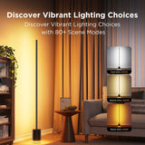 Govee Smart Floor Lamp 2, 60" RGBICWW LED Corner Lamp, 1725 lm Matter Compatible