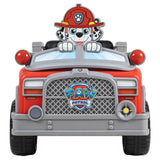 Paw Patrol Marshall 12V Fire Truck Ride-On Car 60-Min 66 lb Capacity Toy Vehicle