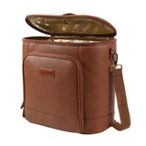 Titan 30 Can Faux Leather Cooler Tote, 9 in. x 17.25 in. x 14 in