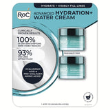 RoC Advanced Hydration+ Water Cream Moisturizer – 2 Pack, 1.7 fl oz Each