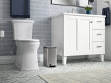 Kohler 2-Pack 6L Stainless Steel Step Trash Can - Fingerprint Proof Soft Close
