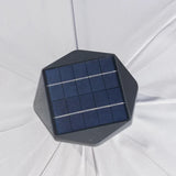 Sunvilla 10' Round Solar LED Market Umbrella