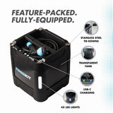 RinseKit Pro 2.0 Portable Shower – 4 Gallon Battery Pressurized Water System