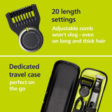 Philips Norelco OneBlade 360 Pro Face + Body – Hybrid Electric Trimmer & Shaver