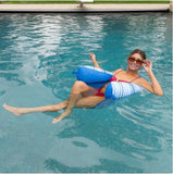 Big Joe Kona Noodle Sling Pool Float, 2-Pack – No-Inflation Mesh Pool Chair Float