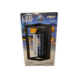 Feit 14" Height Aluminum Frame LED Coach Lantern - LAN14REC/BLK/RP