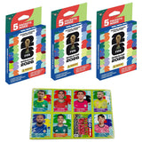 2026 Panini FIFA World Cup Sticker Bundle, 121 Official Stickers, 15 Packs and 2 Quadrottas