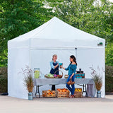 Eurmax Premium 10' x 10' Instant Canopy Tent with Enclosure Sidewalls Roller Bag