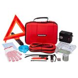 Bridgestone Auto Safety Emergency Kit with Tire Inflator, 50 Pieces