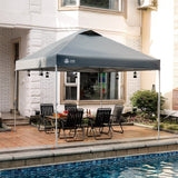 Crown Shades 10' X 10' Instant Canopy and Wheel-Bag, Center Lock One Push Tent