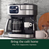 Cuisinart Coffee Center Barista Bar 4-in-1 Coffee Maker, Single-Serve Pods