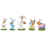 Disney 13-piece Musical Light-up Easter Spring Village, Lighted Carrot House