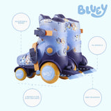 Bluey Unisex Kids Trainer Skates - Size 9-12, 3-wheel Recreational Roller Skates