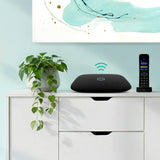 Ooma Telo Air 2 Wireless Wi-Fi Home Phone System with HD3 Cordless Handset, VoIP Service