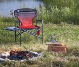 Timber Ridge Heated Director’s Chair with Side Table