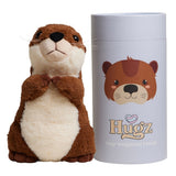Hugz 12" Weighted Animal Plush, 3.8 lbs., Heatable & Coolable with Gift Tube