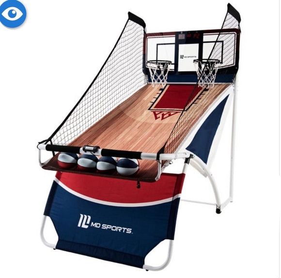 MD Sports EZ Fold 2-Player Arcade Basketball