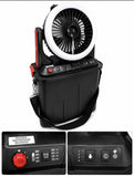 Infinity X1 Solar Misting Fan with 500 lm LED Light, 3 Speeds, 7 L Water Tank