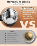 Nuwave Hot Brew Self-Heating Travel Mug with LED Display and Brewing System