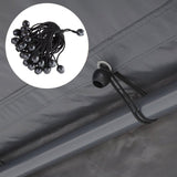 10' x 20' Replacement Canopy Roof Cover, 50 Ball Straps, Fit Costco Canopy Frame
