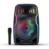 ION Total PA Apex Party Speaker with Wireless Microphone and Dynamic Lights
