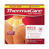 ThermaCare Neck, Wrist & Shoulder HeatWraps – 11 Pack, Air-Activated Pain Relief