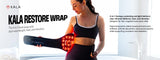 KALA Restore Wrap 4-in-1 Red & Near-Infrared Light Therapy with Heat & Vibration