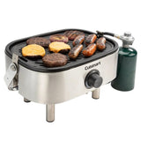 Cuisinart Venture Portable Stainless Steel Gas Grill with Storage Tote CGG-7501