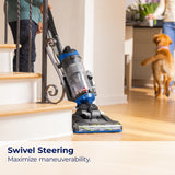 BISSELL CleanView Swivel Pet Upright Vacuum with Active Extension Wand and TurboEraser Pet Tool